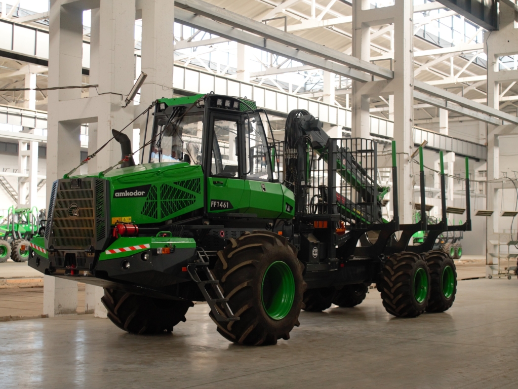 Машины «Амкодор-Онего» проходят финальные испытания на площадке Сегежского ЦБК