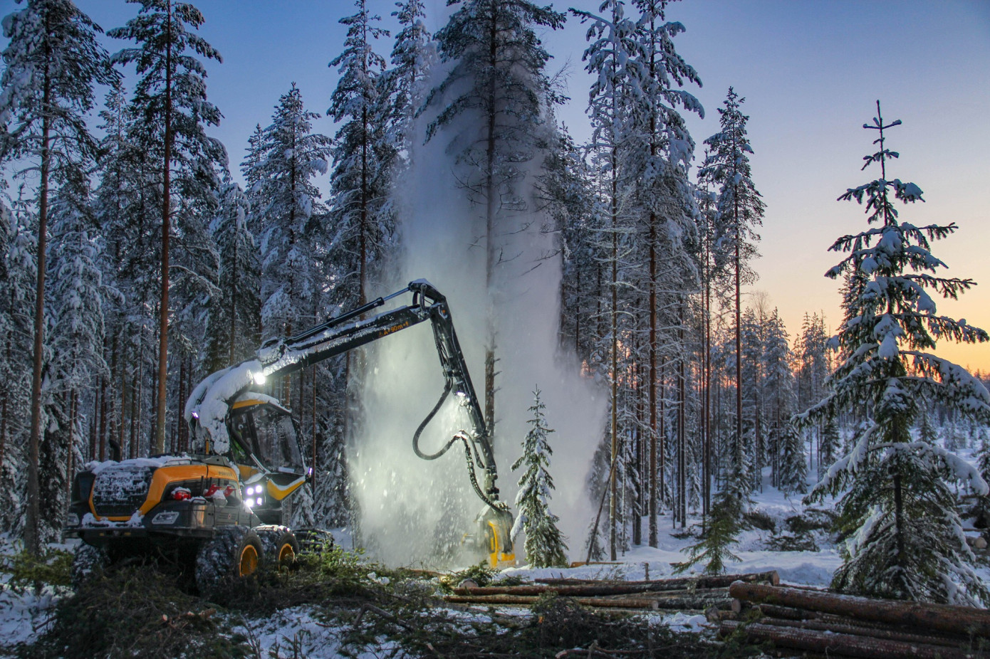 В 2025 г. продажи Ponsse снизились на 0,1%