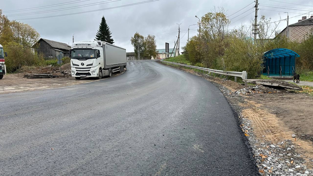 «Свеза» ремонтирует дороги в Вологодской обл.