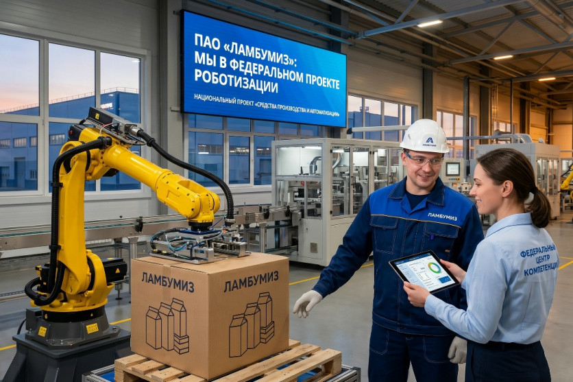 «Ламбумиз» присоединилась к федпроекту по развитию промышленной робототехники и автоматизации