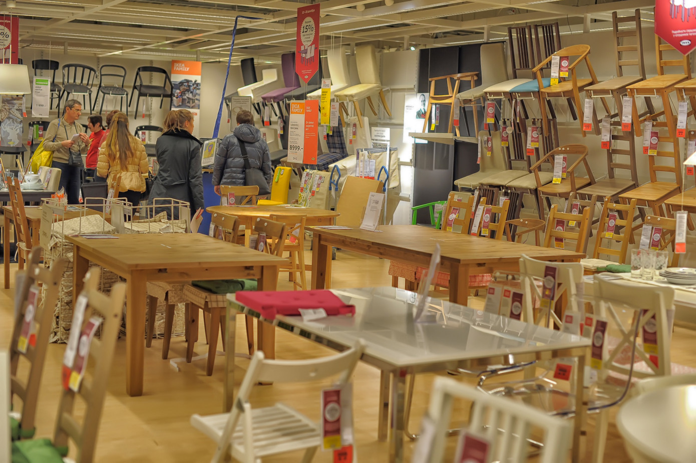 Экспорт мебели из древесины из Италии упал в феврале на 69%