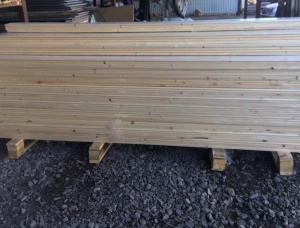 Фасадная доска Сосна сибирская KD 20 мм x 146 мм x 3 мм