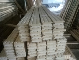 Евровагонка KD Осина 15 мм x 90 мм x 3 м