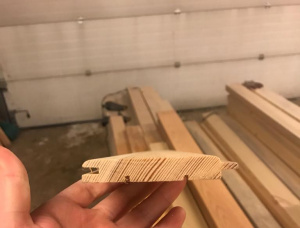 KD Siberian Larch V-Groove Paneling 140 mm x 135 mm x 6000 mm