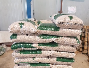 Picea-pino-abeto (SPF) Pellets de madera 6 mm x