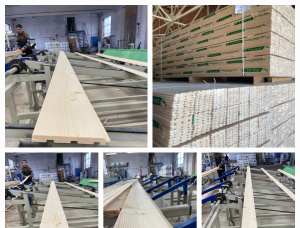 KD Spruce-Pine (S-P) V-Groove Paneling 12 mm x 146 mm x 6000 mm