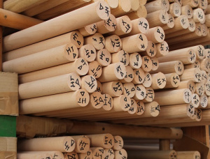 European Larch Wooden Shafts  x