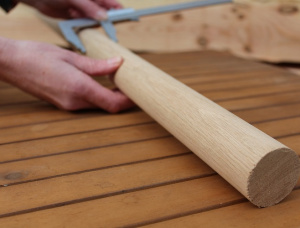 European Larch Wooden Shafts  x