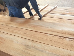 50 mm x 120 mm x     Haya Madera aserrada
