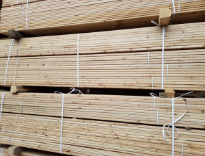 KD Siberian Larch Square Edge Board 28 mm x 90 mm x 6000 mm