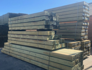 160 mm x 250 mm x 4500 mm AD Pressure Treated Scots Pine Beam