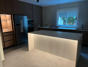 Kitchen cabinets