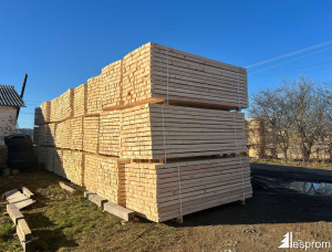 50 мм x 150 мм x 6000 мм  Доска обрезная Пихта R/S KD