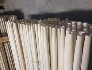 Wooden Broom Stick