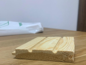 KD Pine Profiled scantlings 40 mm x 90 mm x 3000 mm