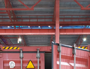 10ft Usado Container de Cubo Alto