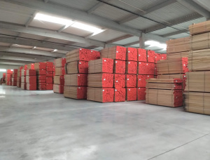 50 mm x 100 mm x 2100 mm Heat Treated Beech Lumber