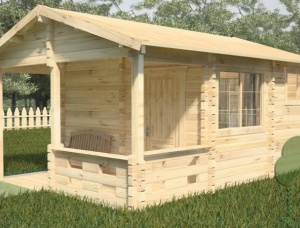 Casa de entramado de madera