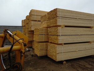 Каркасные пиломатериалы KD 47 мм x 125 мм x 6 м