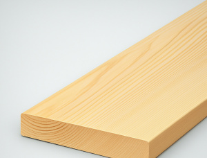 Планкен прямой Лиственница сибирская KD 20 мм x 140 мм x 5100 мм