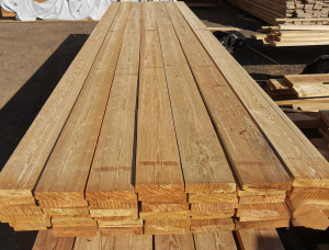 50 mm x 100 mm x 6000 mm KD R/S  Siberian Larch Lumber