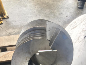 Виток шнека (нержавеющая сталь)