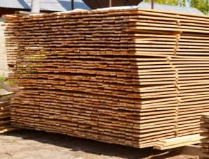 Пиломатериал Береза 100 мм x 100 мм x 6000 мм