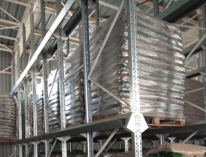 Picea-pino-abeto (SPF) Pellets de madera 6 mm x