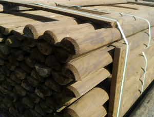 स्प्रूस-पाइन (S-P) पोल 80 mm x 2.2 m