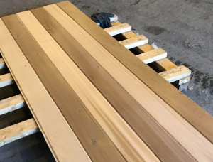KD Western Red Cedar V-Groove Paneling 17 mm x 140 mm x 2750 mm