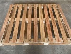 Rubberwood Wooden pallets 1200 mm x 800 mm x 144 mm