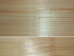 19-45 mm x 50-190 mm x 2000-6000 mm KD S4S Pine Finger Joint Board