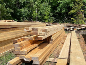8 mm x 16 mm x 224 mm Heat Treated Red Oak Lumber