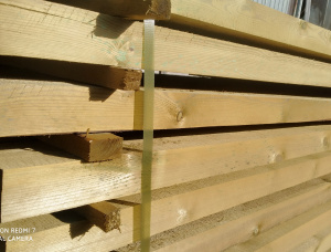 22 mm x 125; 150 mm x 6000 mm Pressure Treated Bois d oeuvre de Epicea