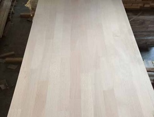 Möbelbauplatte Keilgezinkte Lamellen Eiche 40 mm x 645 mm