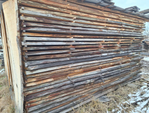 38 mm x 400 mm x 4500 mm AD R/S  Meşe Kereste