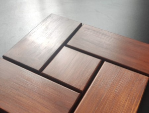Larício-siberiano Parquet Secagem ao ar 33 mm x 312 mm x