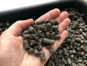 Sunflower husk pellets 8 mm x 80 mm