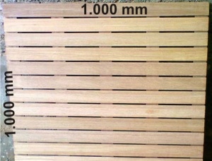 Bahçe ahşap karo