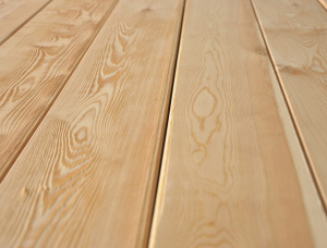 Larch Deck board KD 27 mm x 140 mm x 3000 mm
