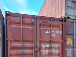 10ft Usado Container de Cubo Alto