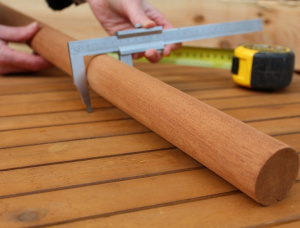 European Larch Wooden Shafts  x