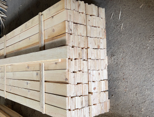 25 mm x 100 mm x 4000 mm Heat Treated Bois d oeuvre de Pin