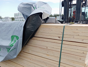 50 mm x 150 mm x 6000 mm Heat Treated Spruce Lumber