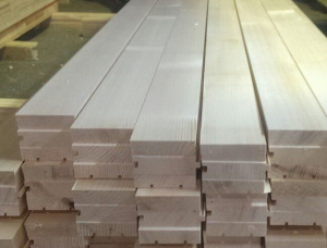Larch Trio-Laminated Beam 60 mm x 80 mm x 6 m