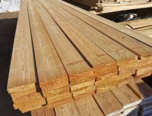 50 mm x 150 mm x 6000 mm KD R/S  Siberian Larch Lumber