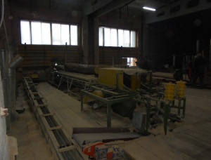 Gergaji frame horisontal