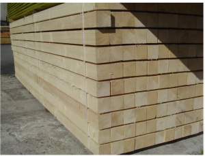 Профилированный брус Ель-Сосна (S-P) KD 95 мм x 95 мм x 6000 мм