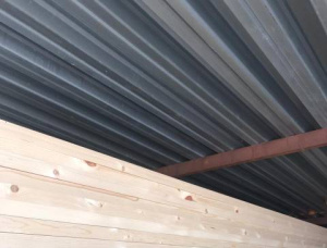 22 mm x 100 mm x 6000 mm Hitzebehandelt Eingefasstes Brett Fichte-Kiefer (S-P) R/S KD