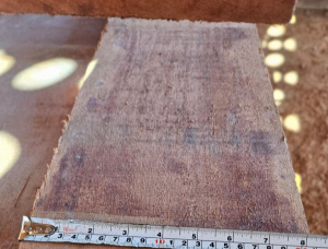 1 1/2 in. x 8 in. x 16 ft. Angelim Pieza de madera sin cantear